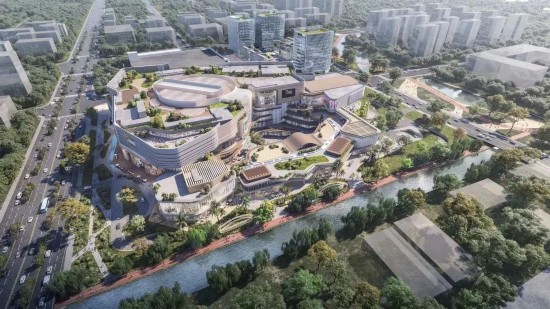 leyu乐鱼西上海这座地标级贸易综合体估计本年年末开业
